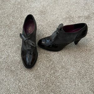 Coach Vintage Inspired lace up bootie